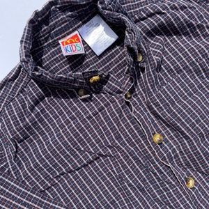 Vintage McKids Plaid Long Sleeve